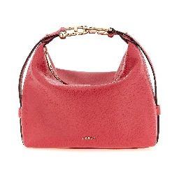 Fuchsia Calfskin Shoulder Bag