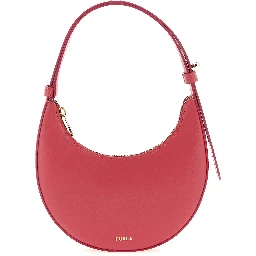 Fuchsia Calfskin Shoulder Bag