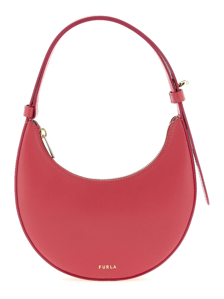 Fuchsia Calfskin Shoulder Bag