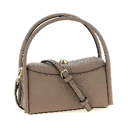 Gray Calfskin Handbag