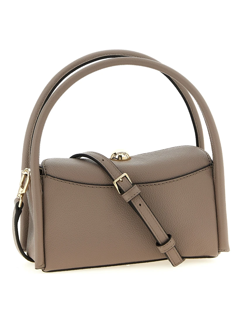 Gray Calfskin Handbag