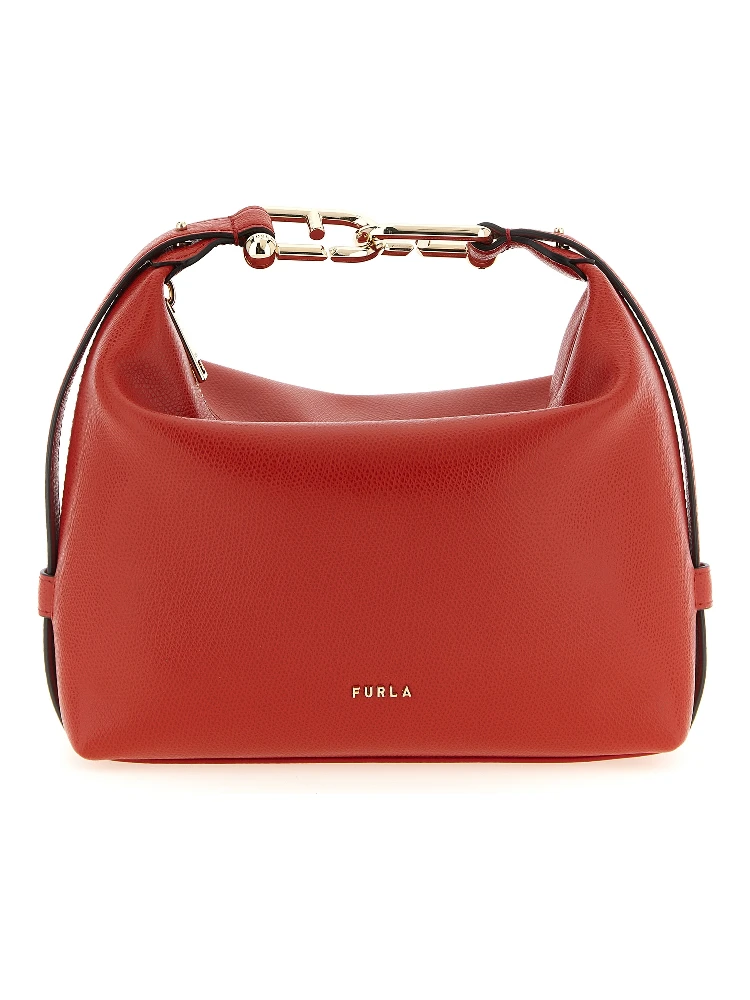 Multicolor Calfskin Shoulder Bag