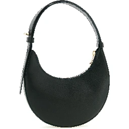 Bicolor Calfskin Shoulder Bag