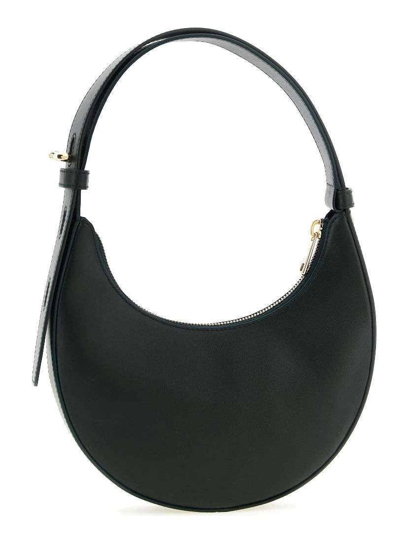 Bicolor Calfskin Shoulder Bag