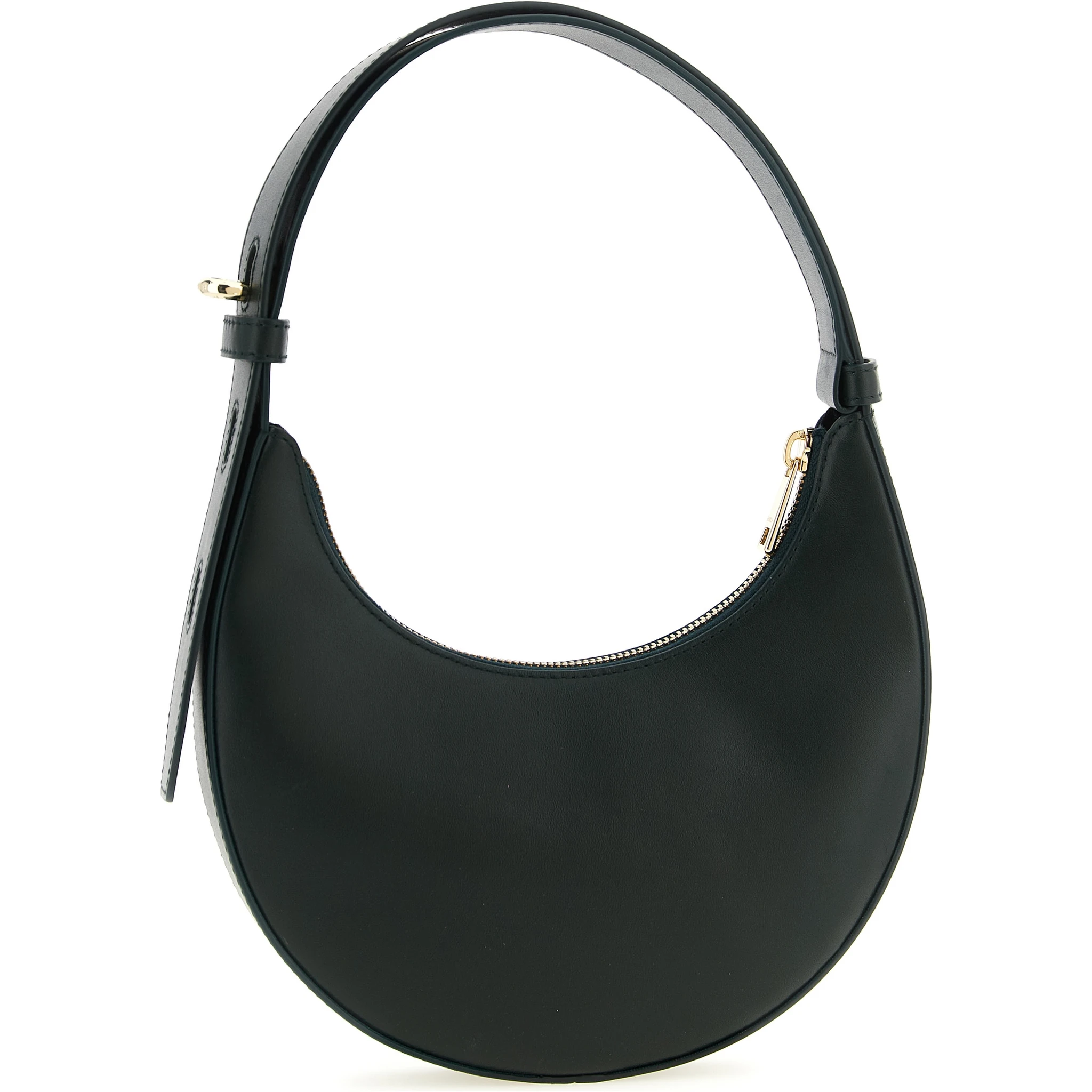 Bicolor Calfskin Shoulder Bag