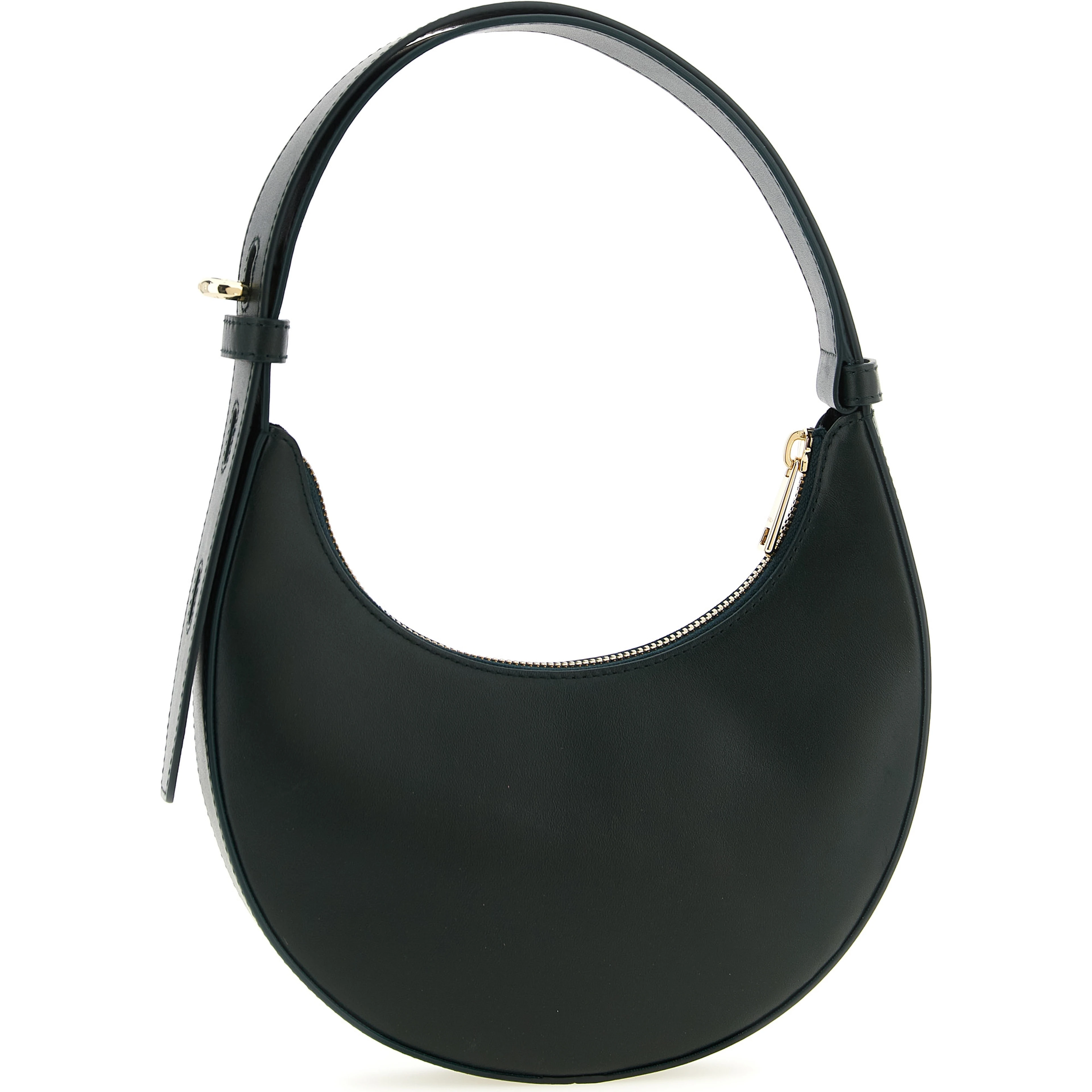 Bicolor Calfskin Shoulder Bag