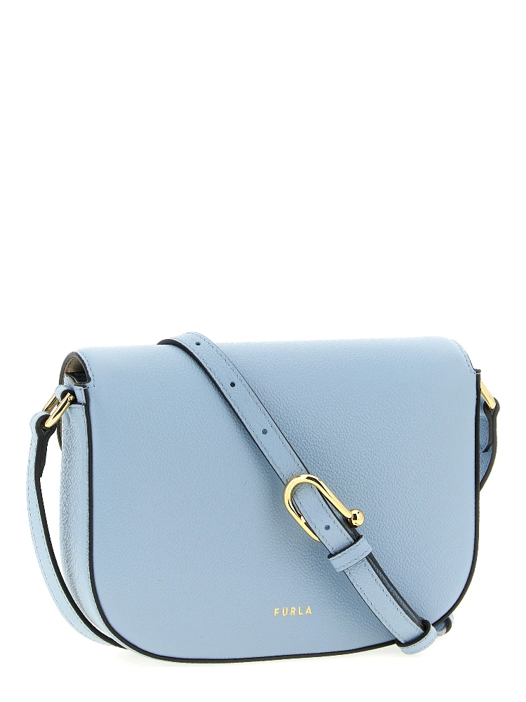 Blue Calfskin Crossbody Bag alternative