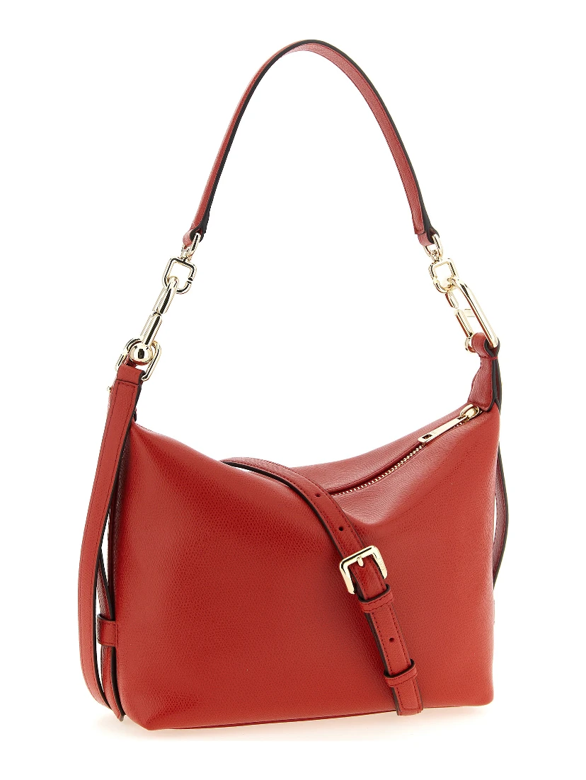 Multicolor Calfskin Shoulder Bag