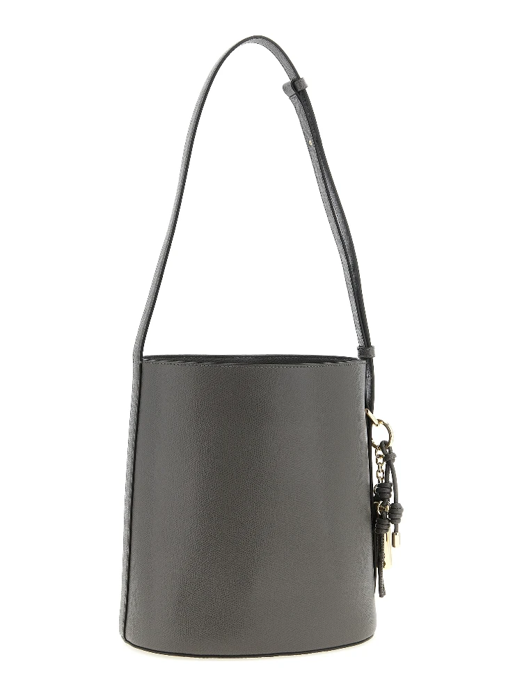 Gray Calfskin Shoulder Bag alternative