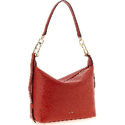 Multicolor Calfskin Shoulder Bag