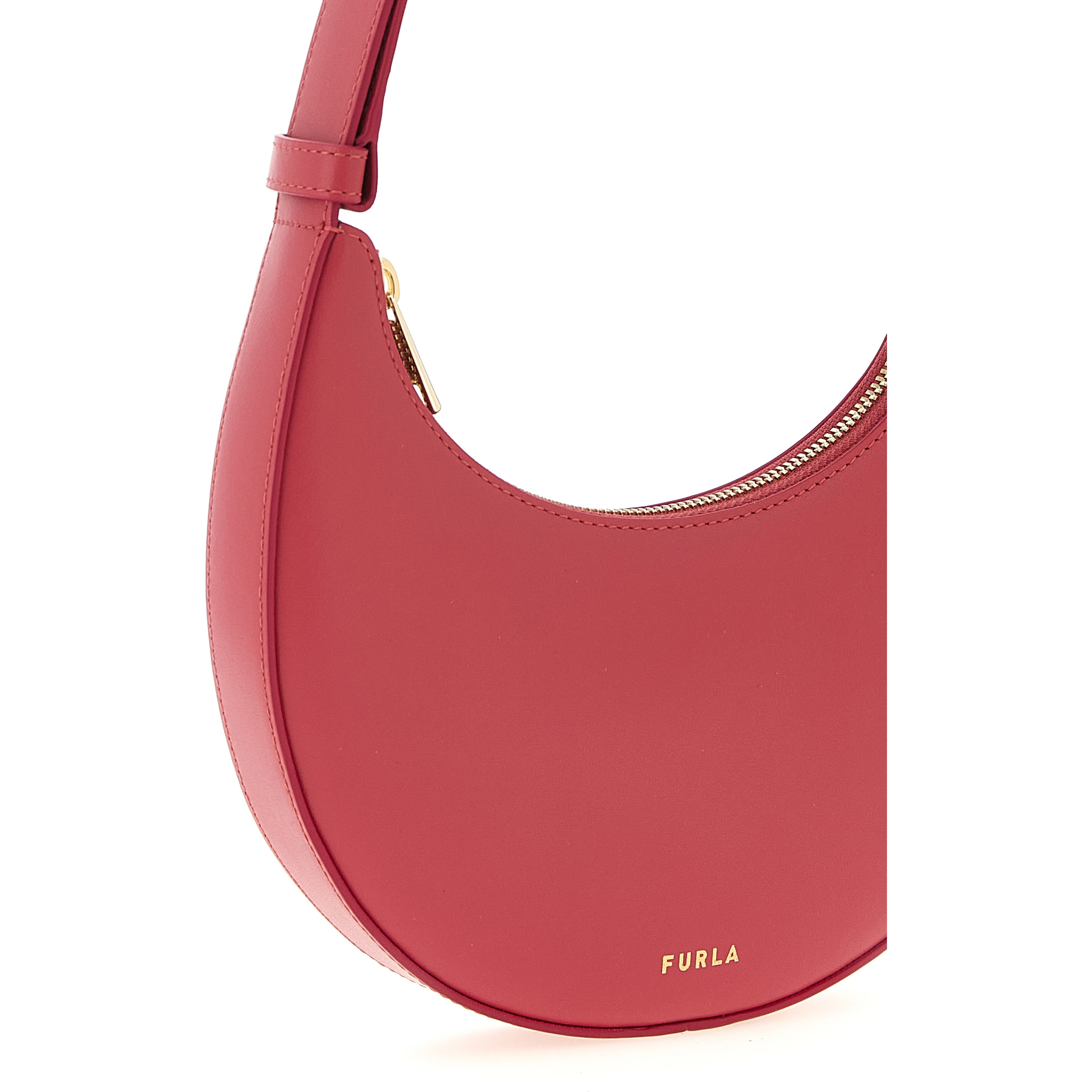 Fuchsia Calfskin Shoulder Bag