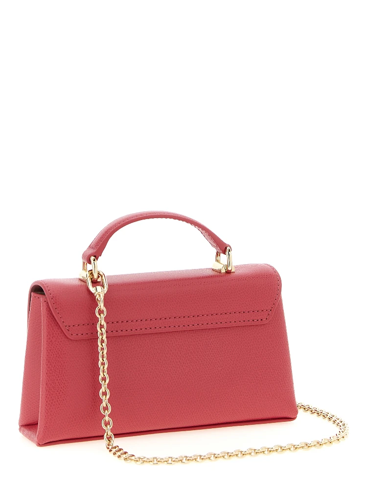 Fuchsia Calfskin Crossbody Bag alternative