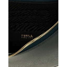 Bicolor Calfskin Shoulder Bag