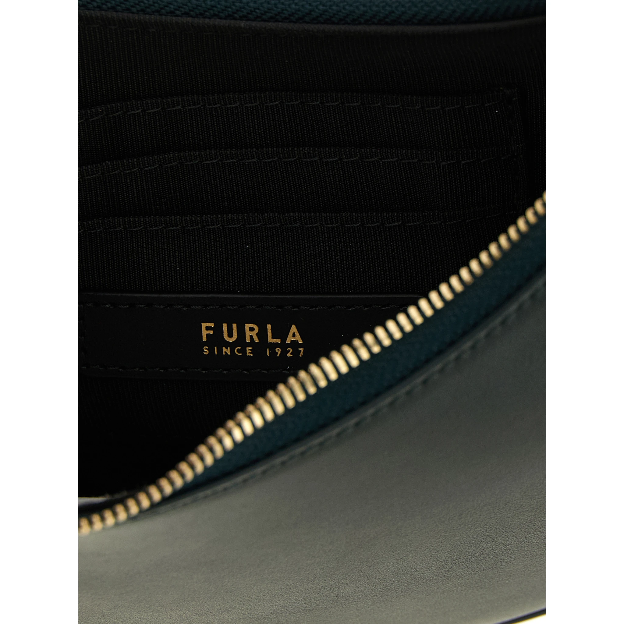 Bicolor Calfskin Shoulder Bag