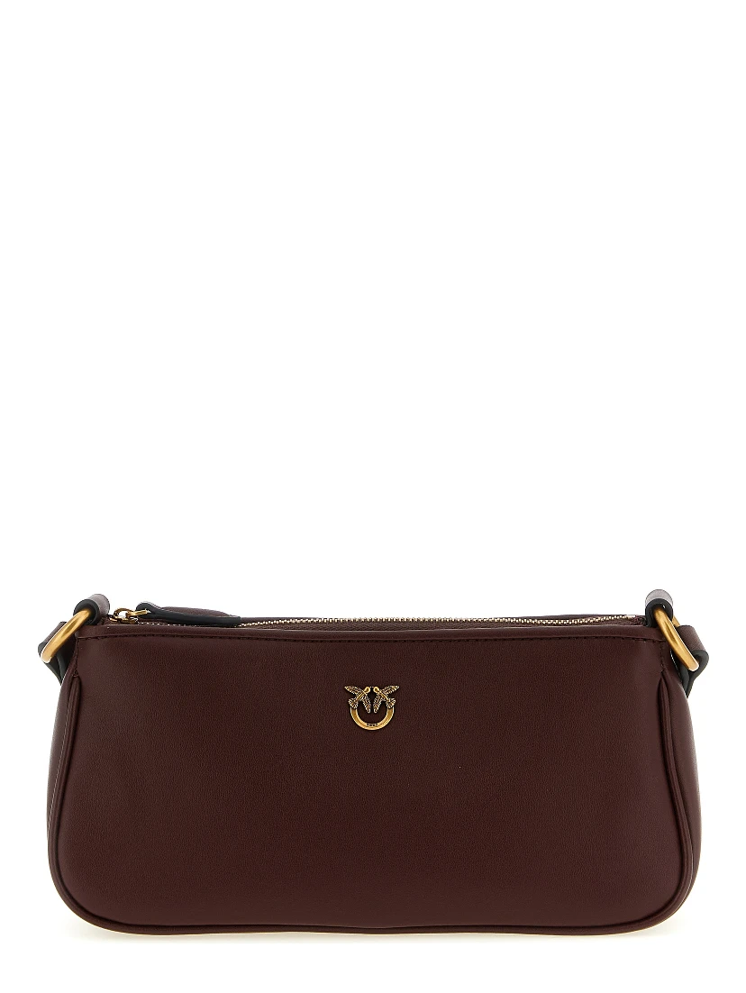 Bordeaux Cowhide Crossbody Bag