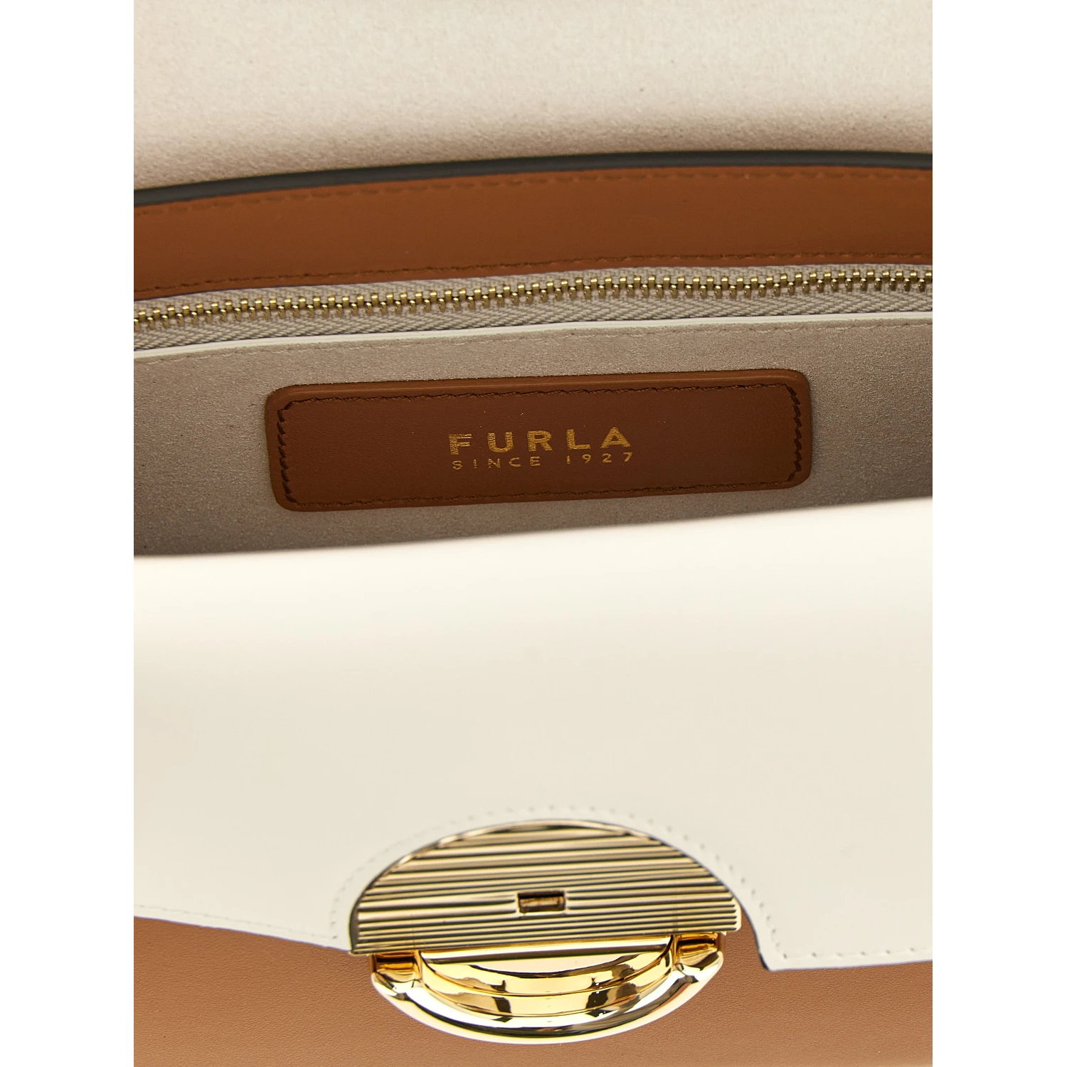 Multicolor Lamb Leather Crossbody Bag
