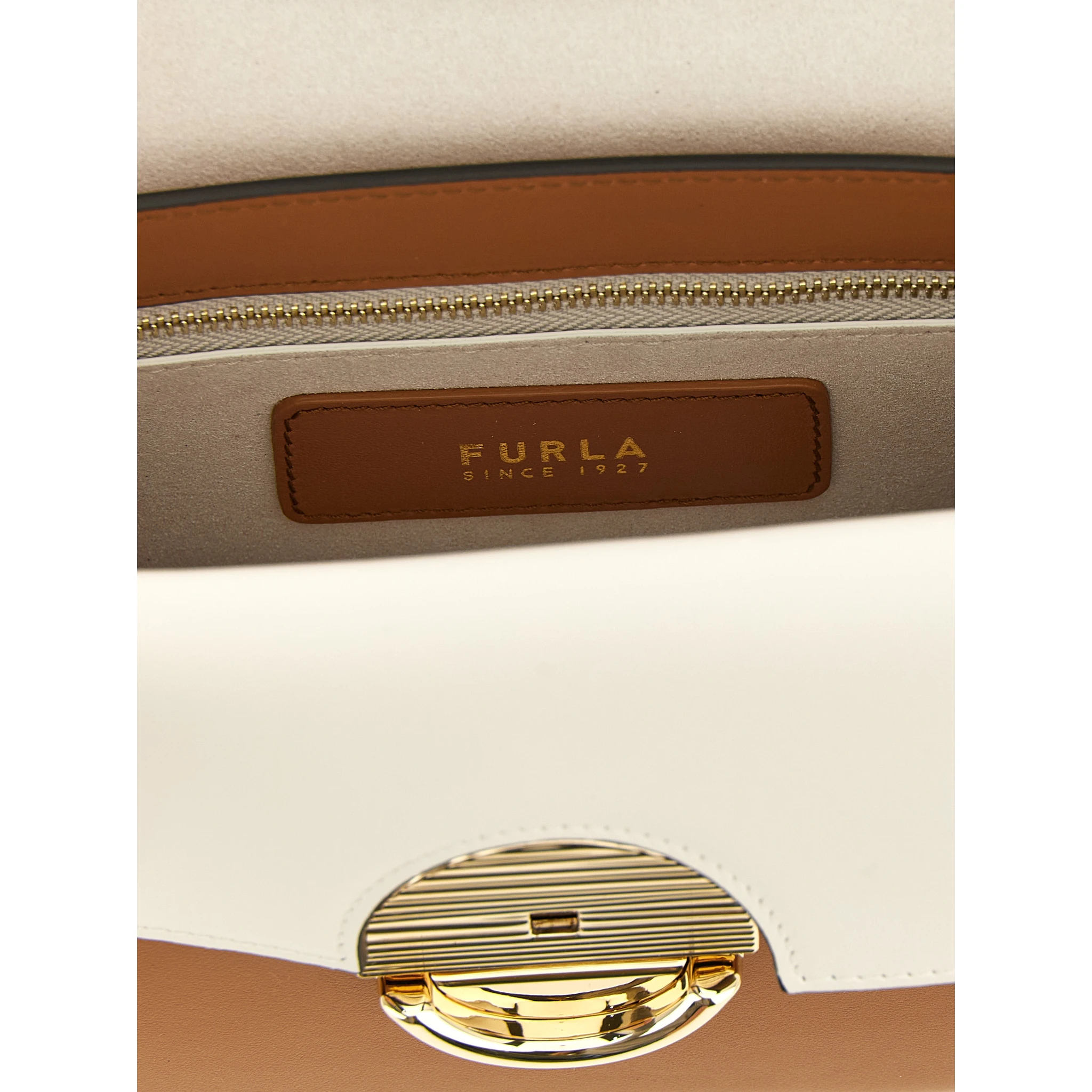 Multicolor Lamb Leather Crossbody Bag
