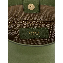 Bicolor Calfskin Shoulder Bag