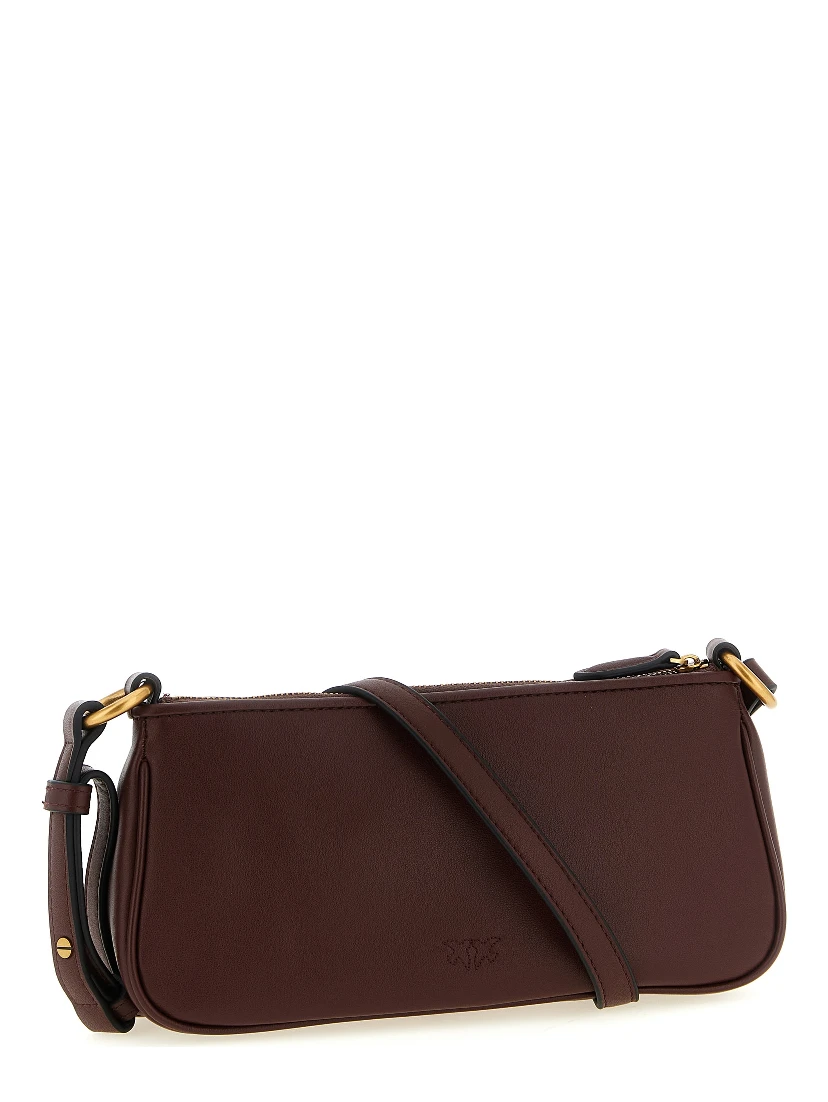 Bordeaux Cowhide Crossbody Bag