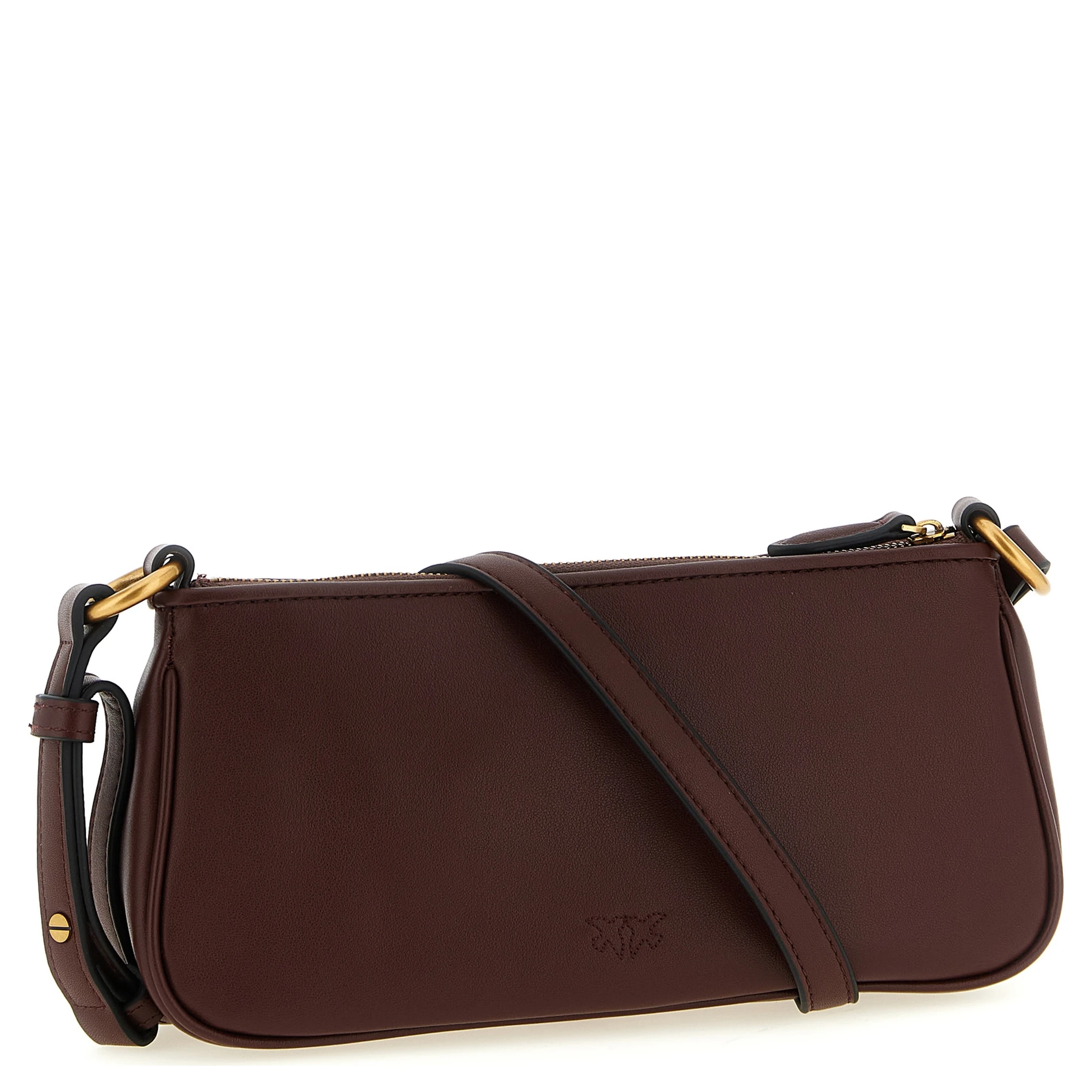 Bordeaux Cowhide Crossbody Bag