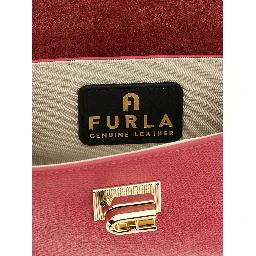 Fuchsia Calfskin Crossbody Bag