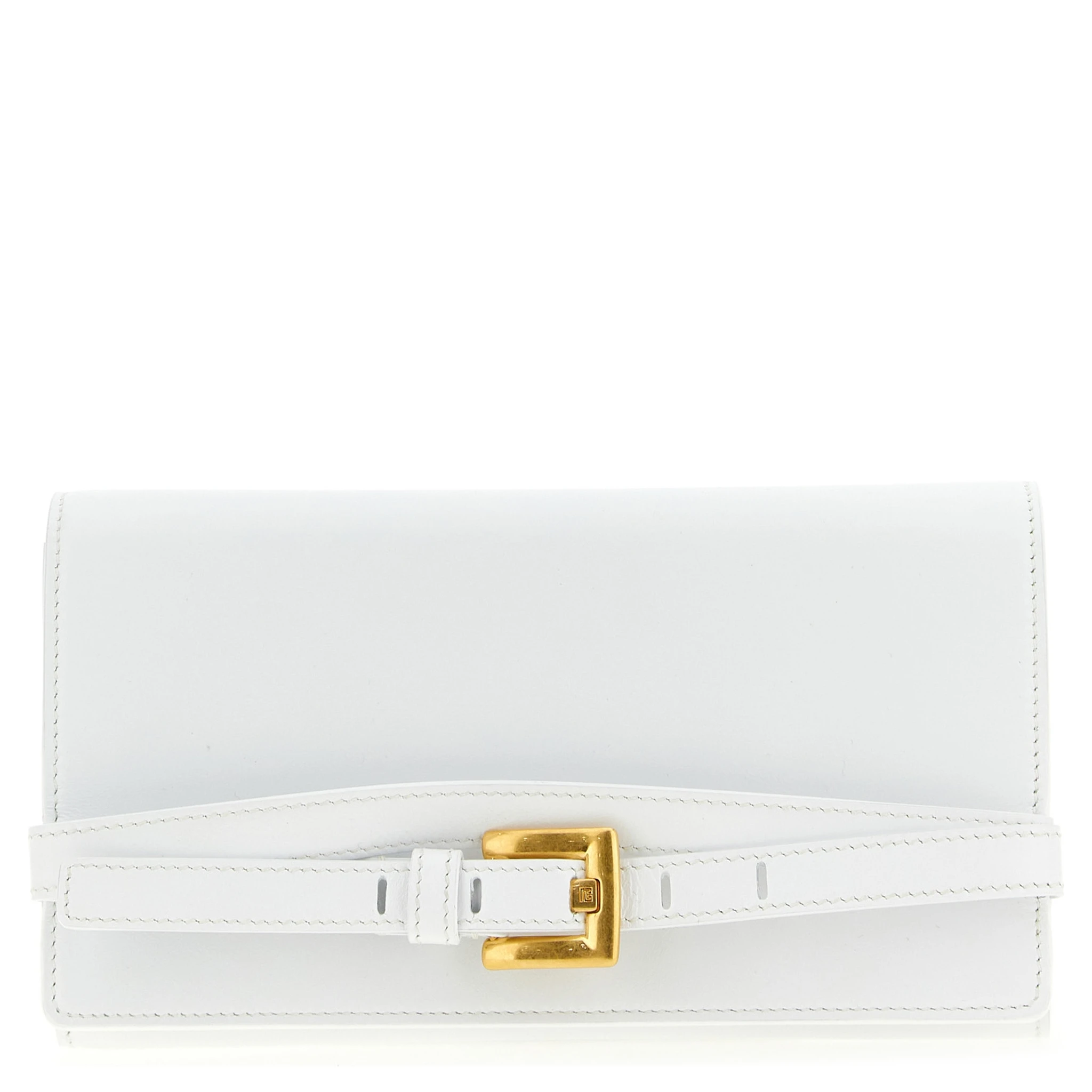 White Calfskin Cardholder