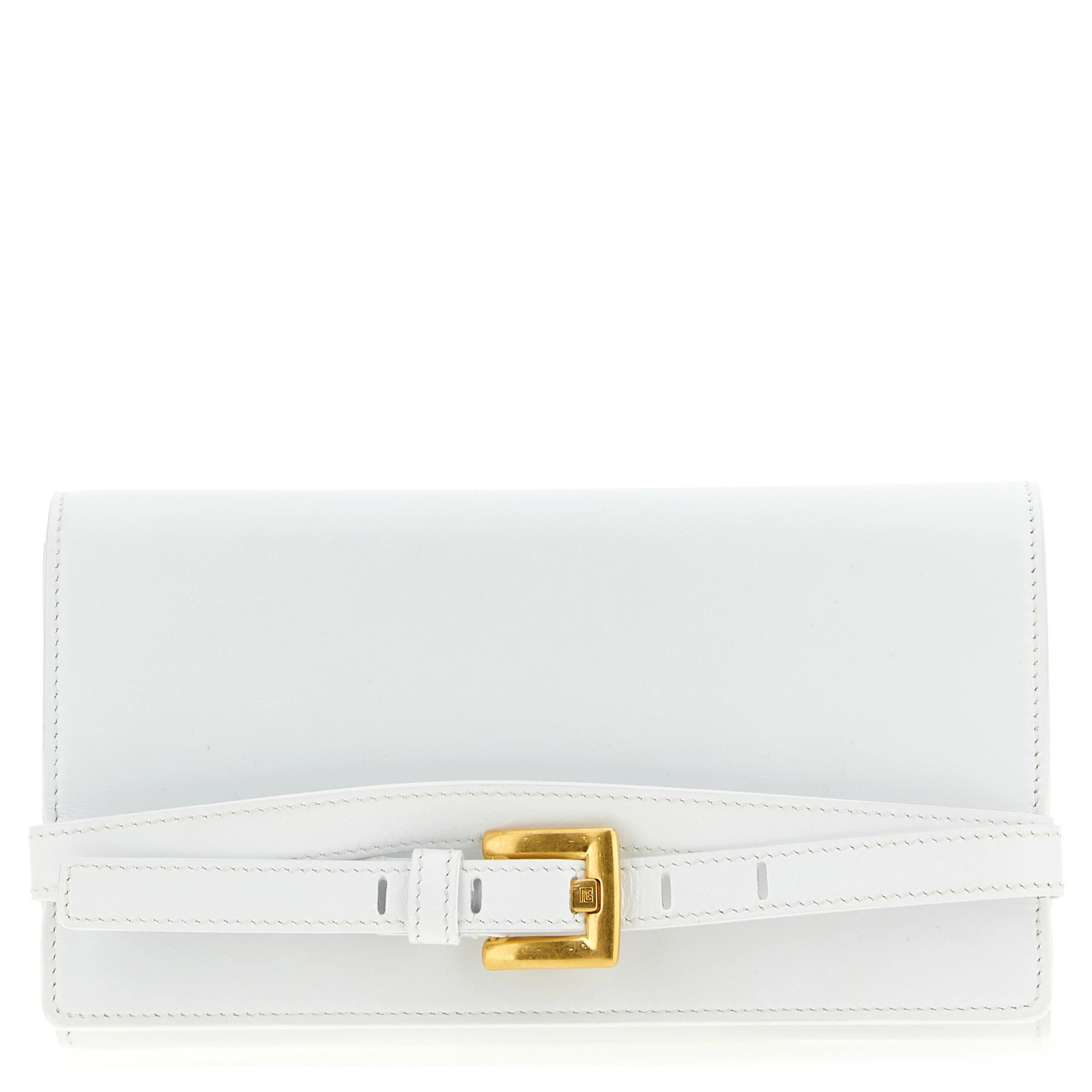 White Calfskin Cardholder
