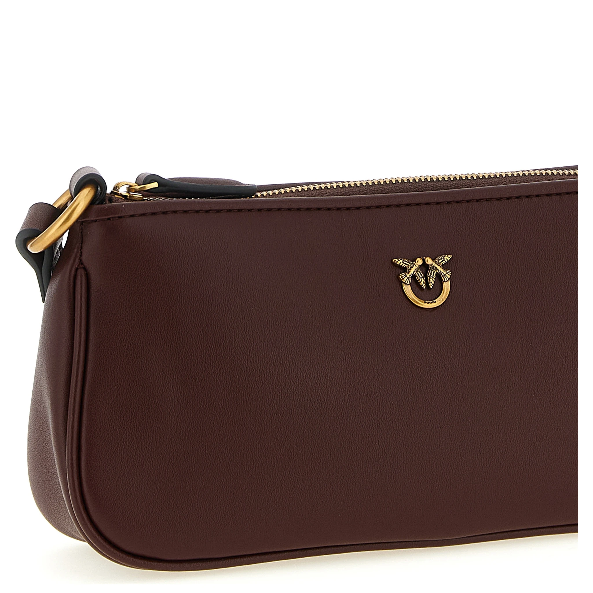 Bordeaux Cowhide Crossbody Bag