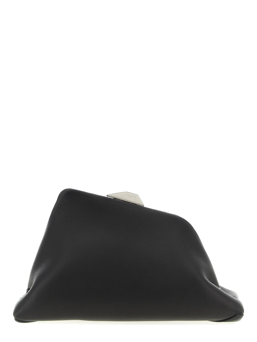 Black Leather Shoulder Bag