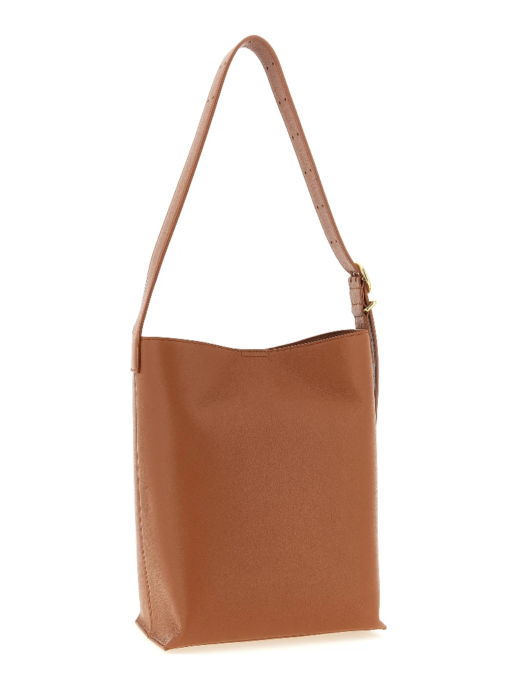 Brown Calfskin Shoulder Bag alternative
