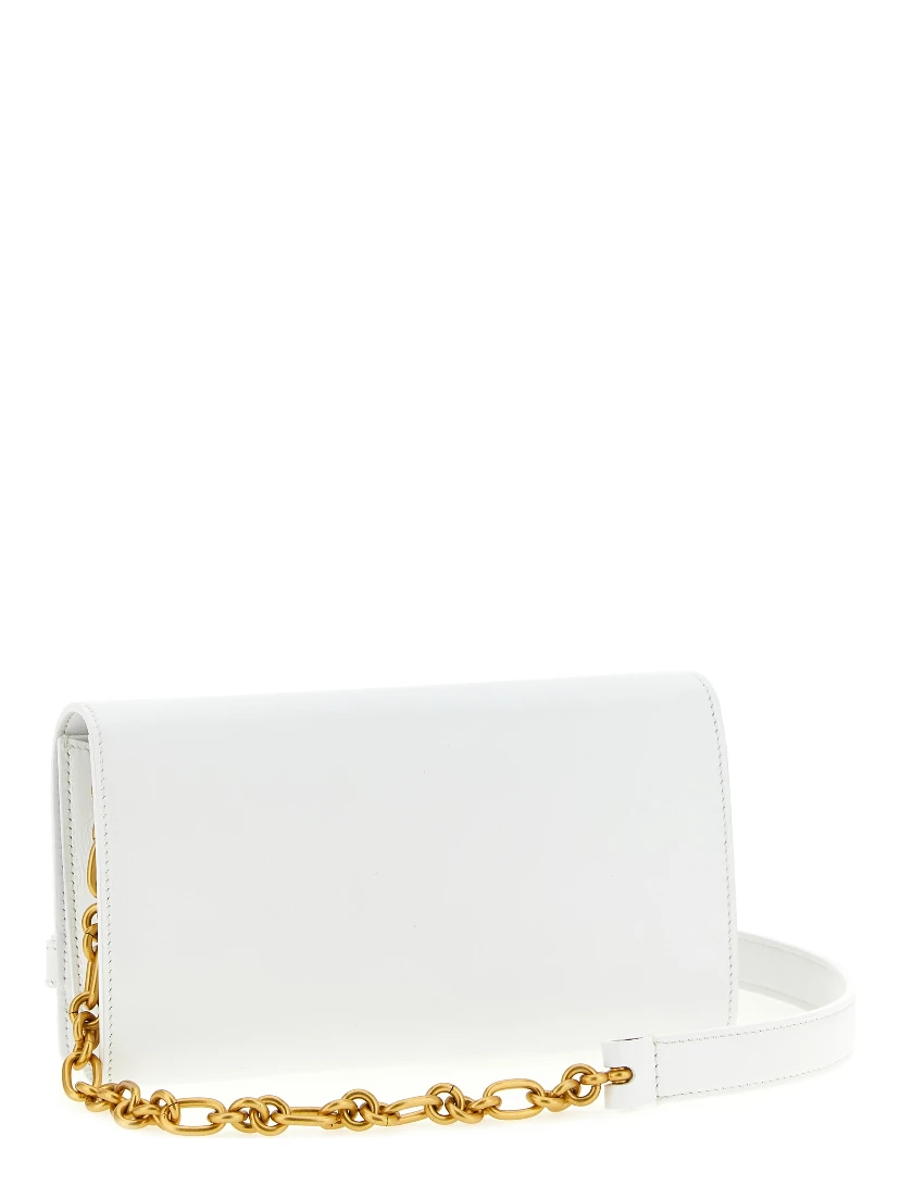 White Calfskin Cardholder