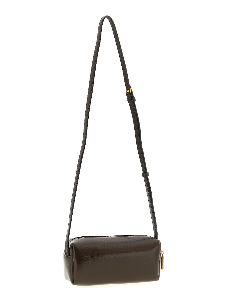 Brown Calfskin Crossbody Bag alternative