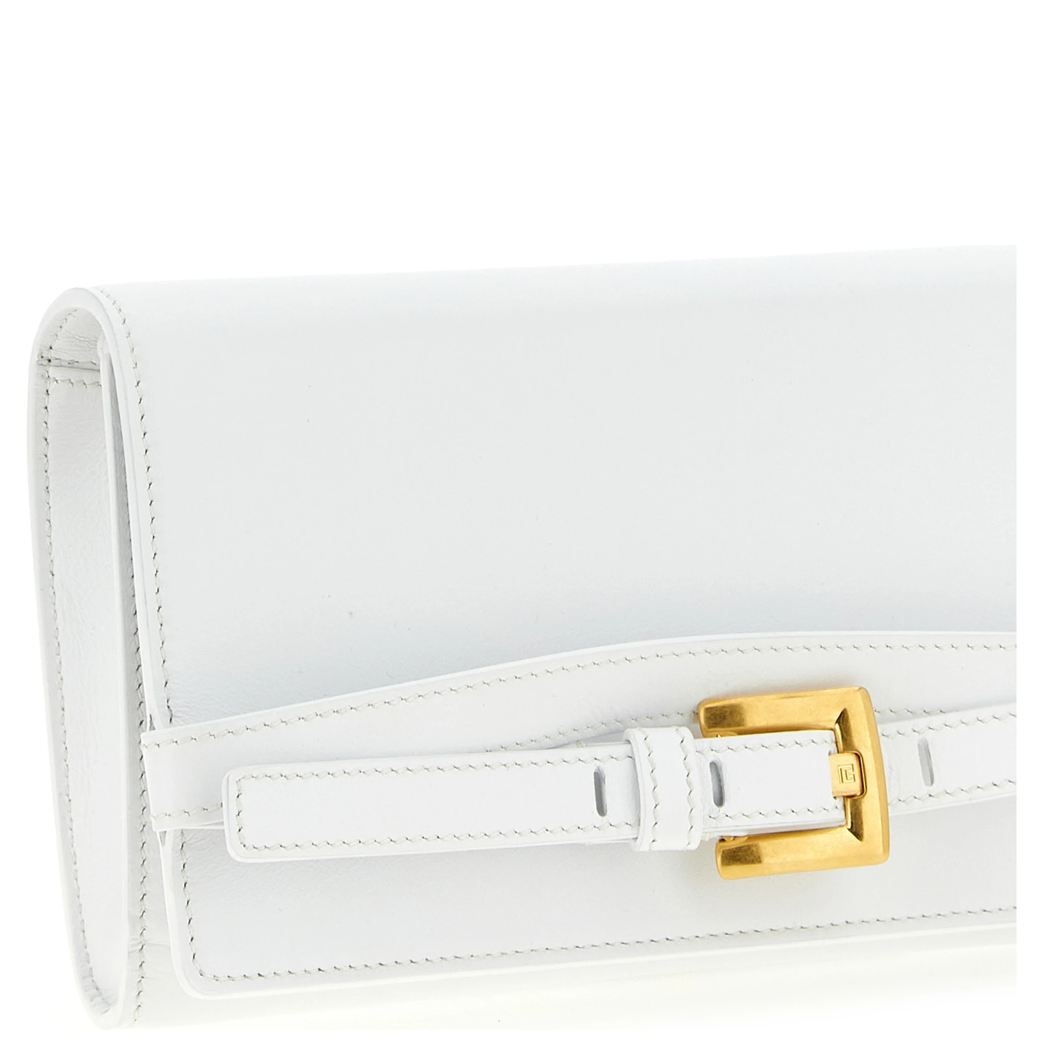 White Calfskin Cardholder