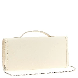 White Calfskin Clutch Bag