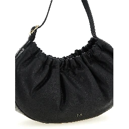 Black Polyethylene Shoulder Bag