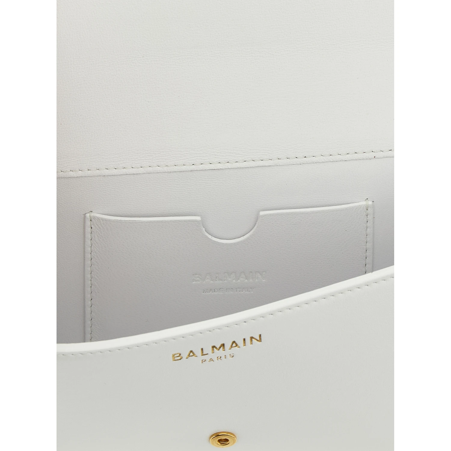 White Calfskin Cardholder