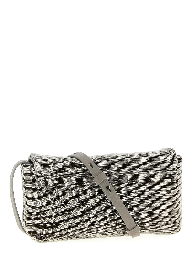 Silver Leather Clutch Bag alternative