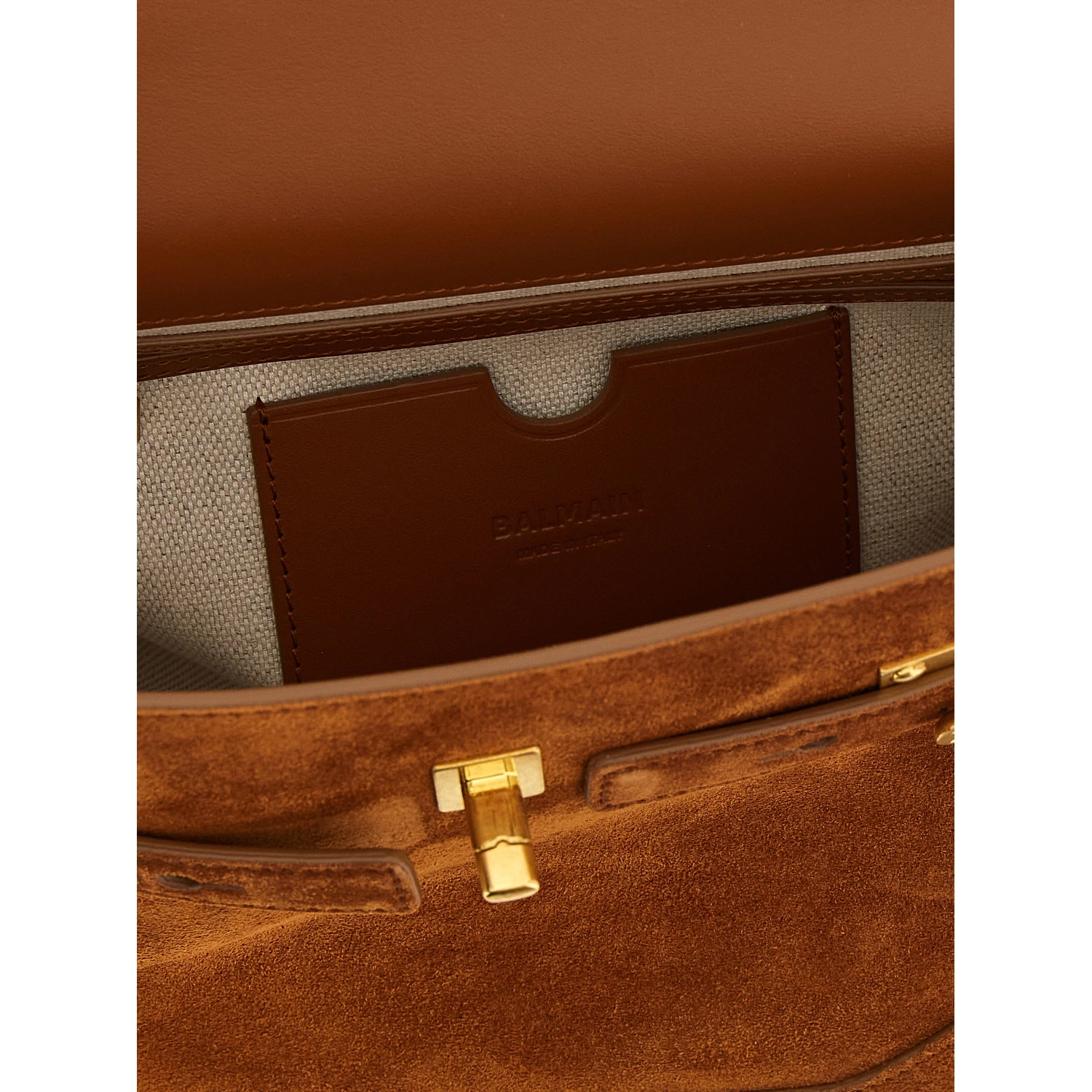 Brown Calfskin Handbag