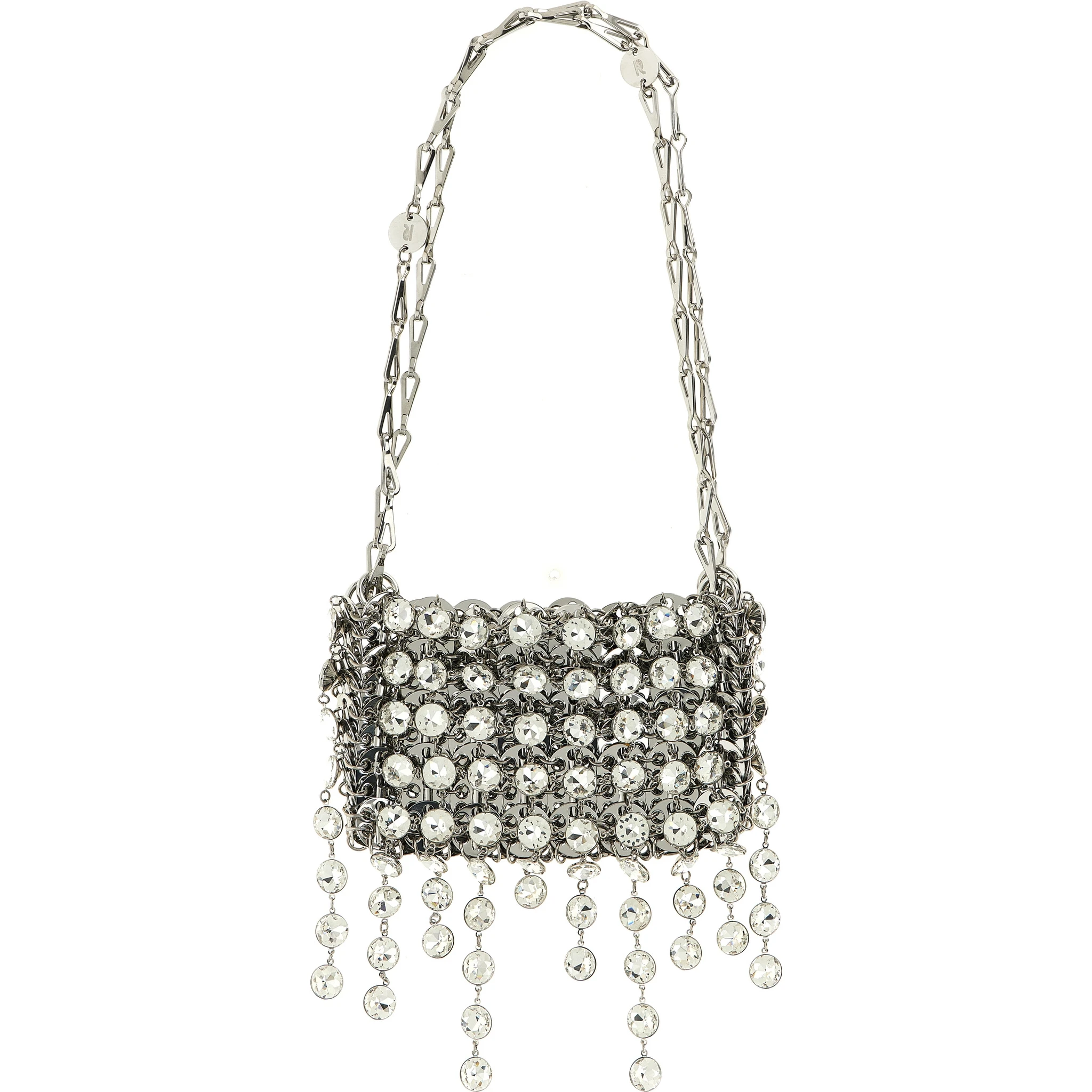 Silver Brass Shoulder Bag
