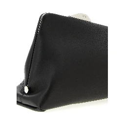 Black Leather Shoulder Bag