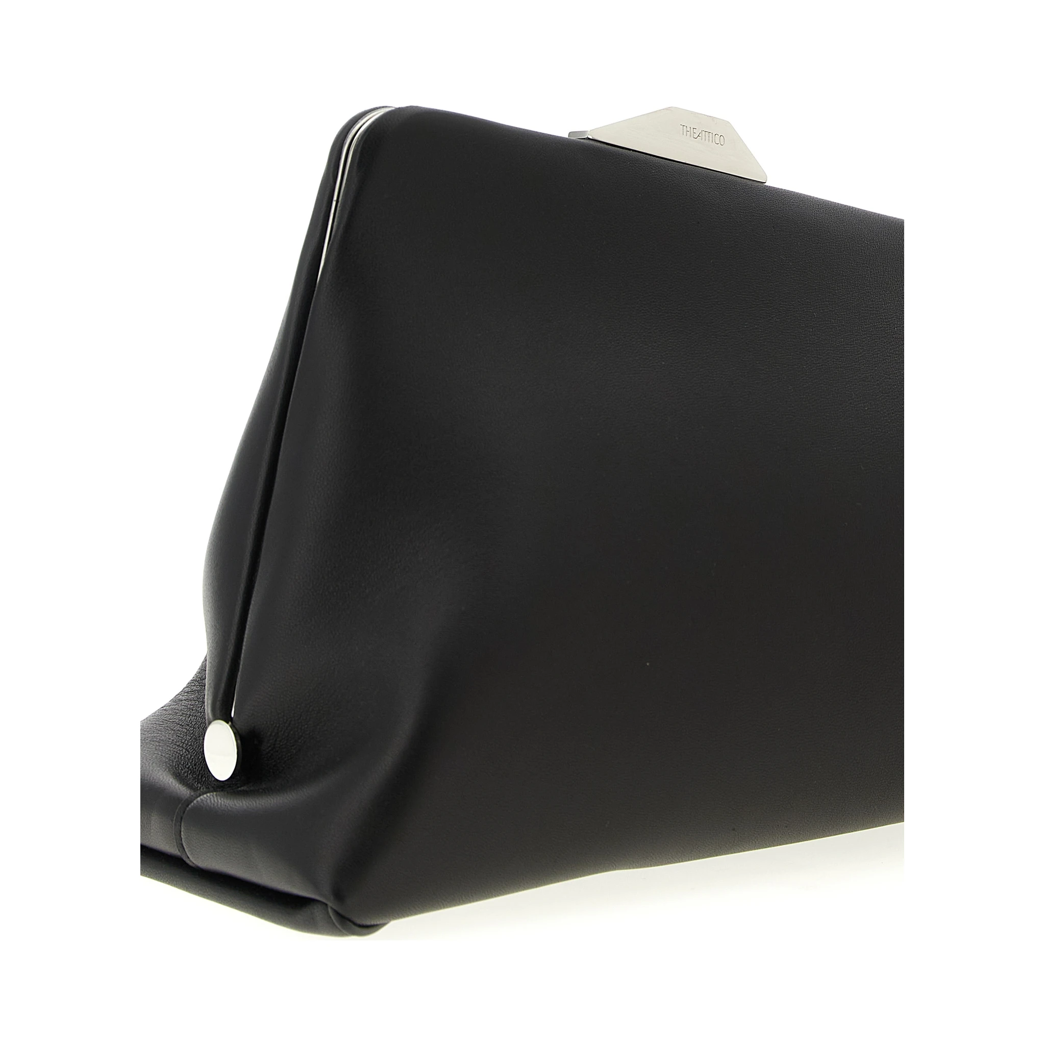 Black Leather Shoulder Bag