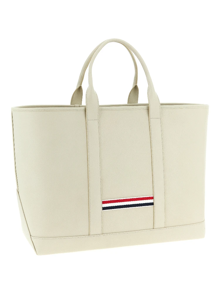 White Calfskin Tote Bag alternative