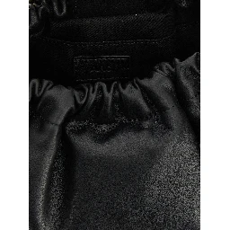 Black Polyethylene Shoulder Bag