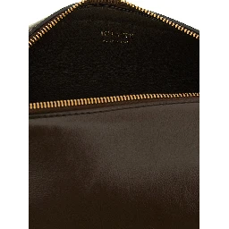Brown Calfskin Crossbody Bag