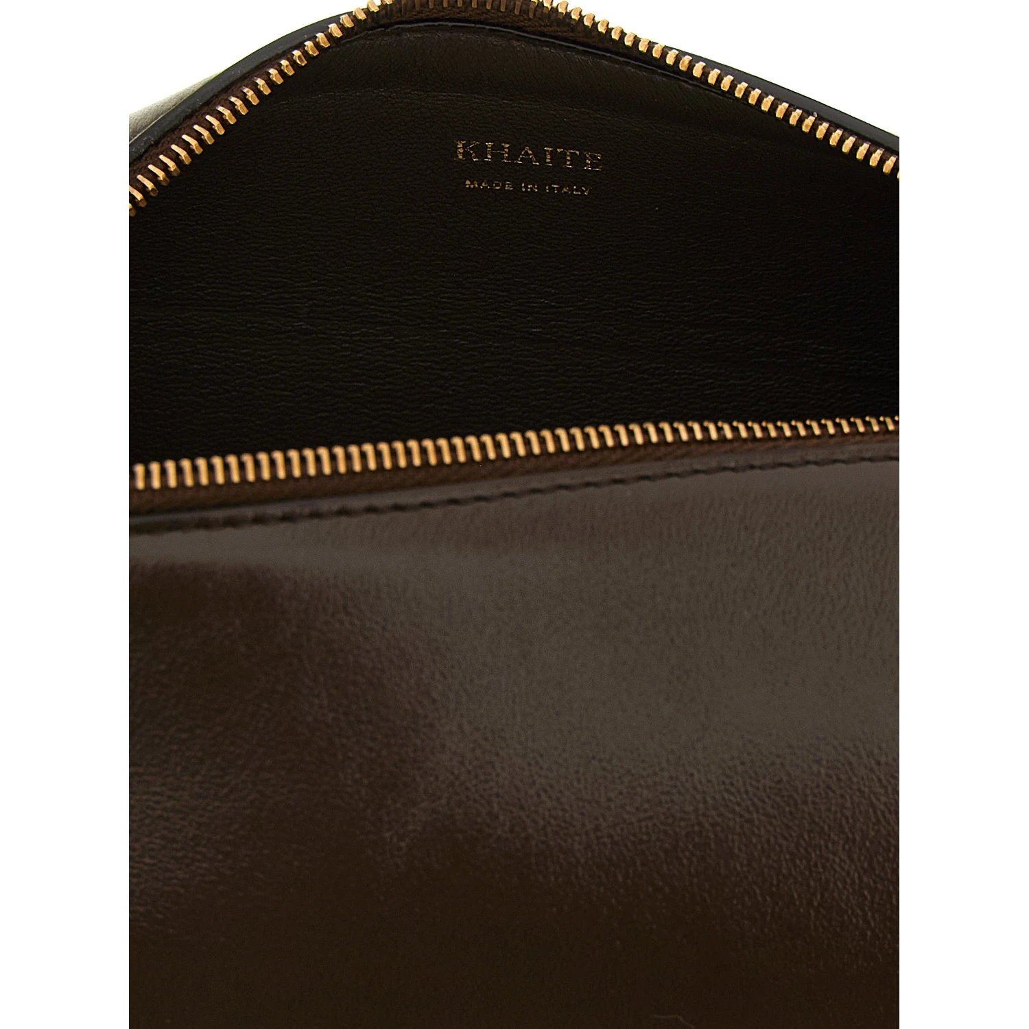 Brown Calfskin Crossbody Bag