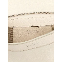 White Calfskin Clutch Bag