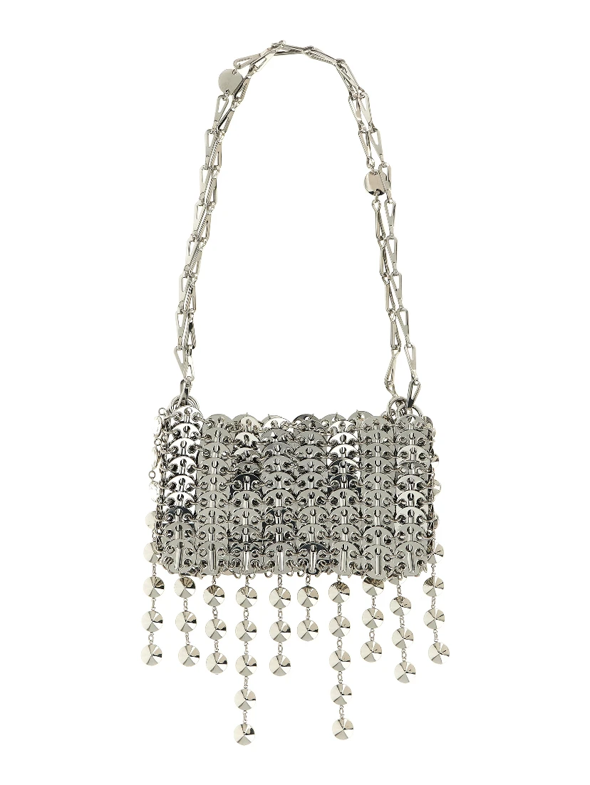 Silver Brass Shoulder Bag