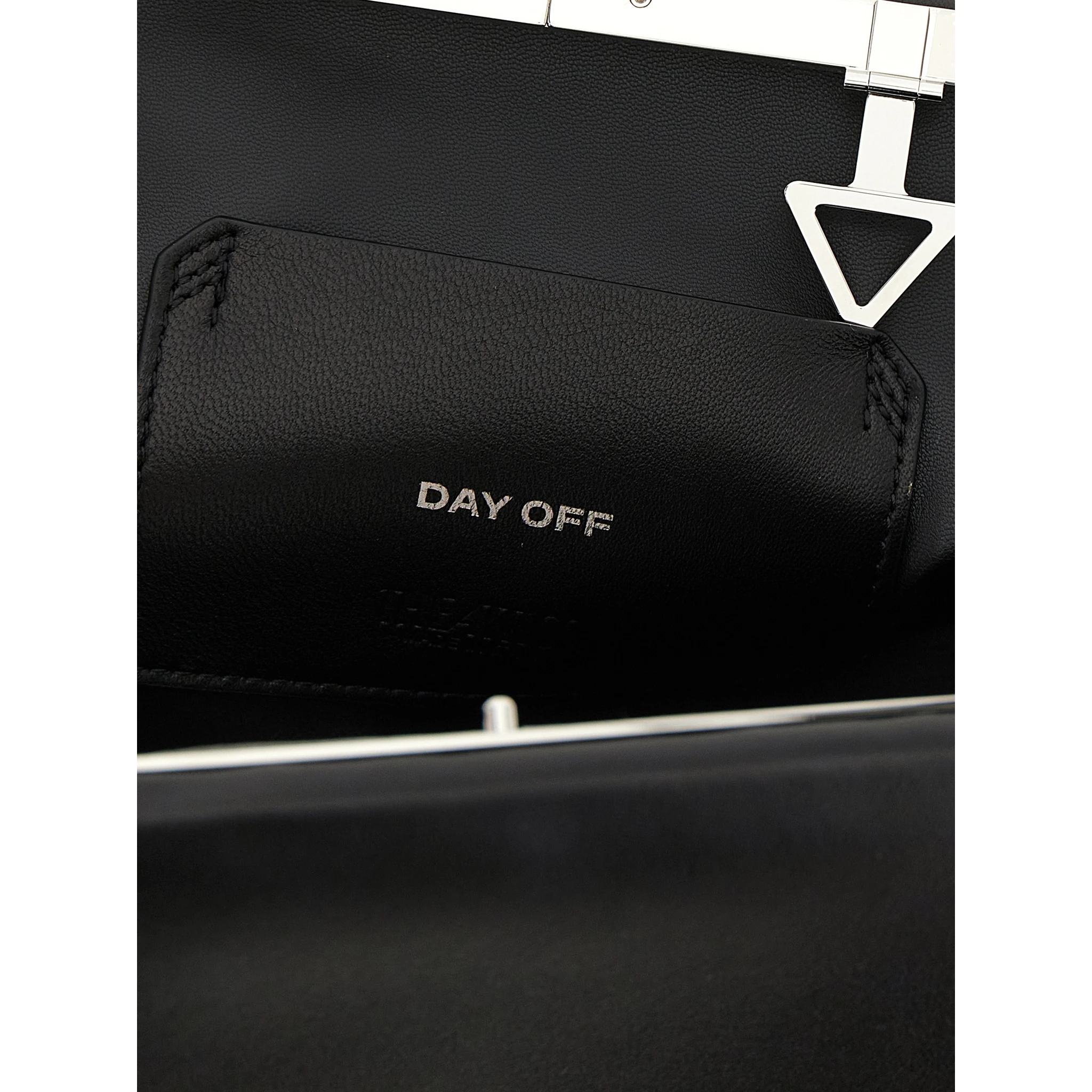 Black Leather Shoulder Bag