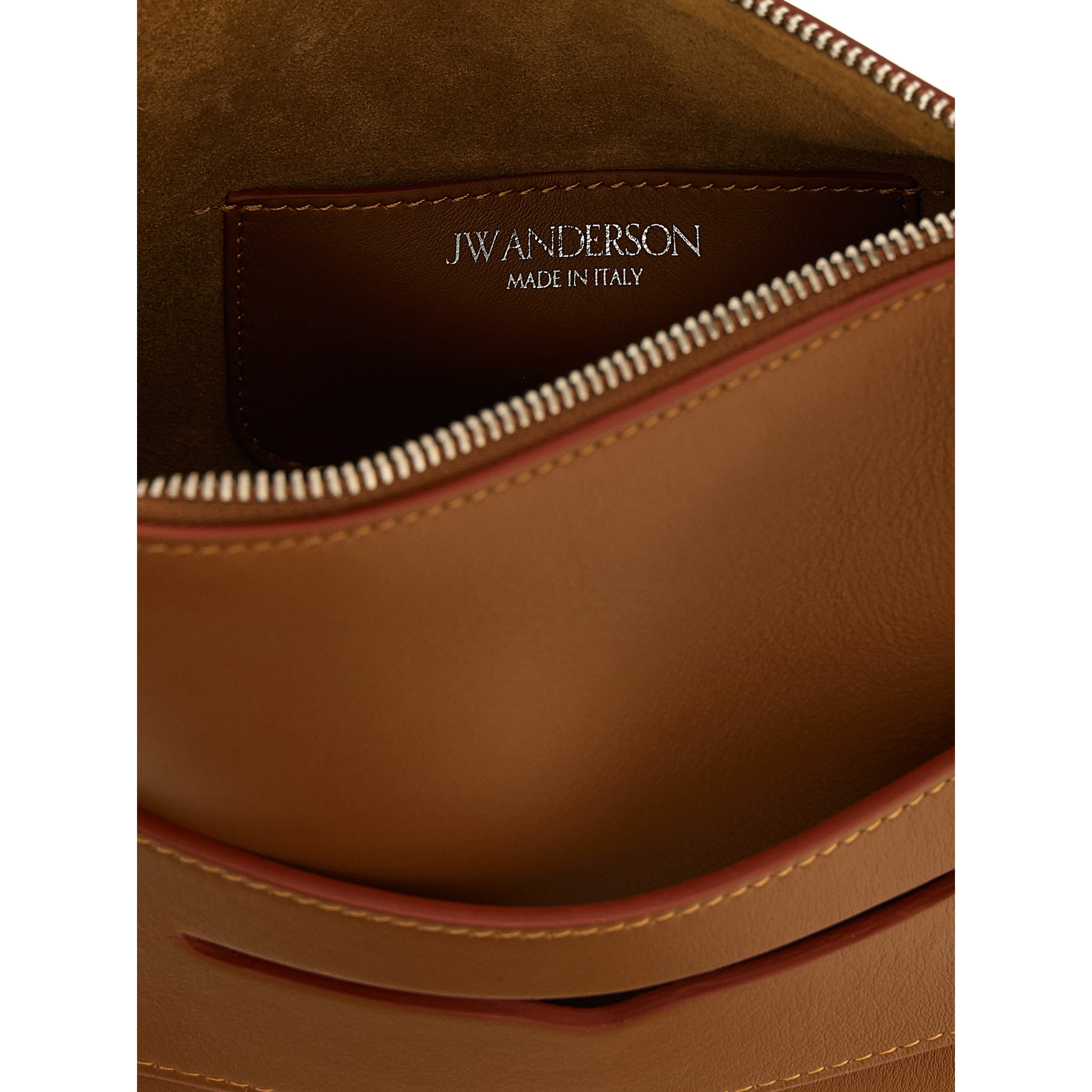 Brown Calfskin Shoulder Bag