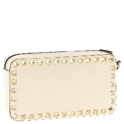 White Calfskin Clutch Bag